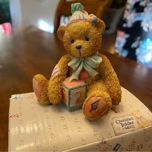 Cherished Teddies “Two Sweet Two Bear” Age 2 Figurine